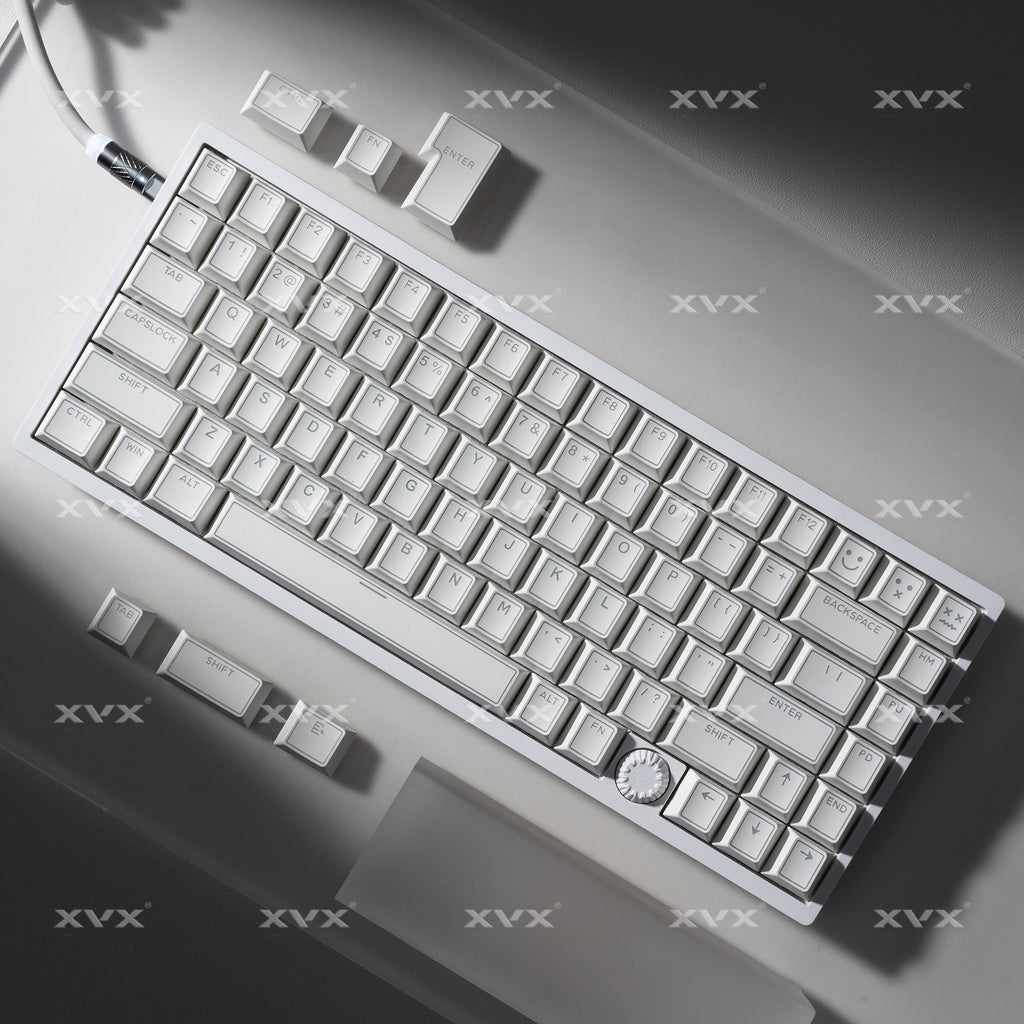 XVX PRISM Shine-Through  Double shot Cherry Profile PBT Keycap Set 142-key